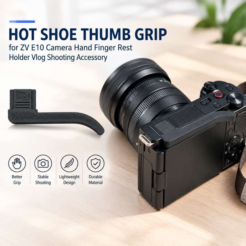 Sony Camera Zv-E10 - حامل إصبع الإبهام للكاميرا ZV E10،